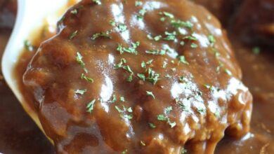 Low carb salisbury steak