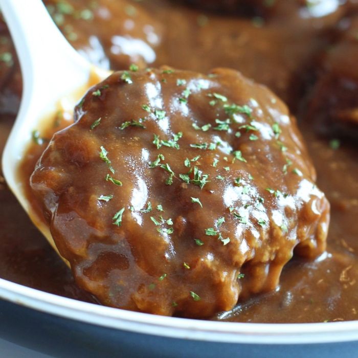 Low carb salisbury steak