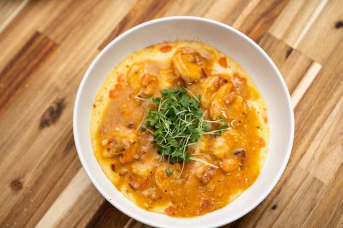 Chef johns shrimp and grits