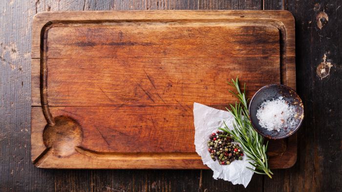 Cutting meat boards kitchen