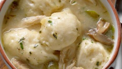 Chicken and dumplings i