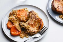 Slow cooker pork and sauerkraut