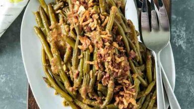 Slow cooker green beans