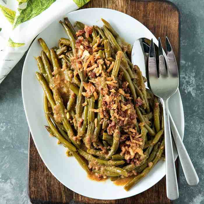 Slow cooker green beans