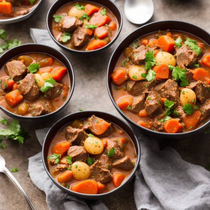 Slow cooker spanish beef stew