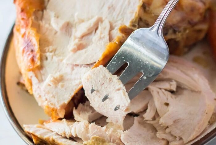 Slow cooker turkey breast with dressing