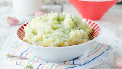 Potatoes mashed cream sour cheese recipe recipes add cdkitchen review serves makes boiled