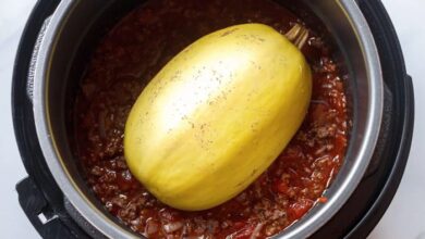 Easy instant pot spaghetti squash