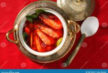 Tom yum koong soup