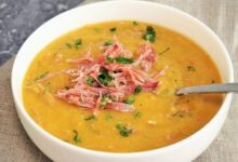 Instant pot split pea and ham soup