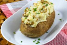 Twice baked potatoes for the freezer