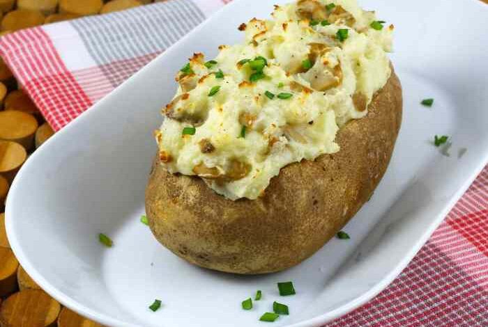 Twice baked potatoes for the freezer