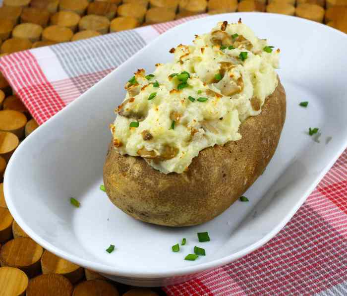 Twice baked potatoes for the freezer