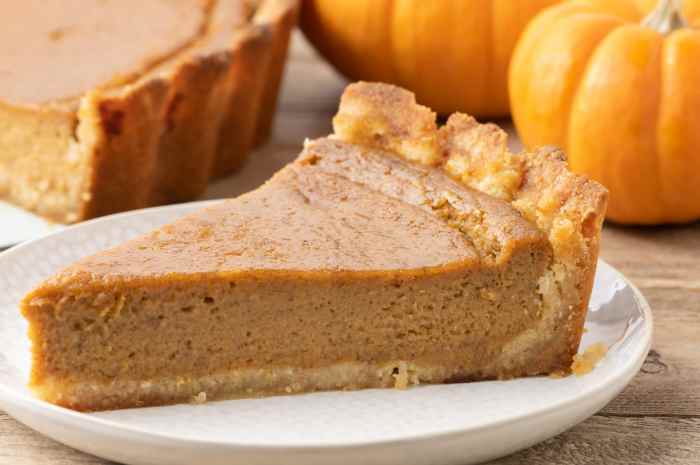 Sugarless pumpkin pie ii