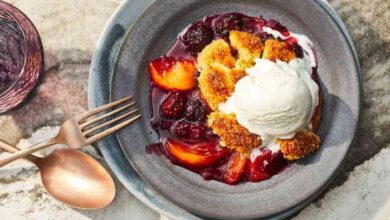 Best summer fruit cobblers and crisps