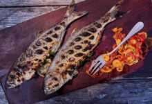 Super summer grilled bluefish