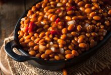 Bourbon and dp baked beans