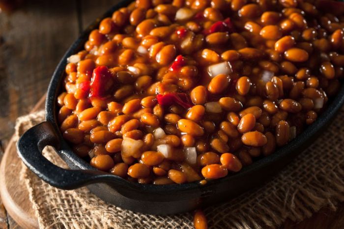 Bourbon and dp baked beans