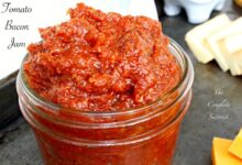 Tomato and bacon jam