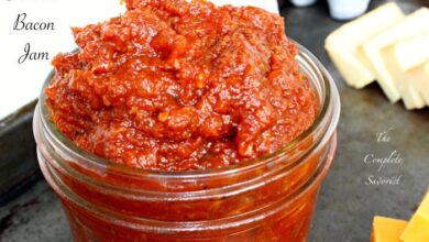 Tomato and bacon jam