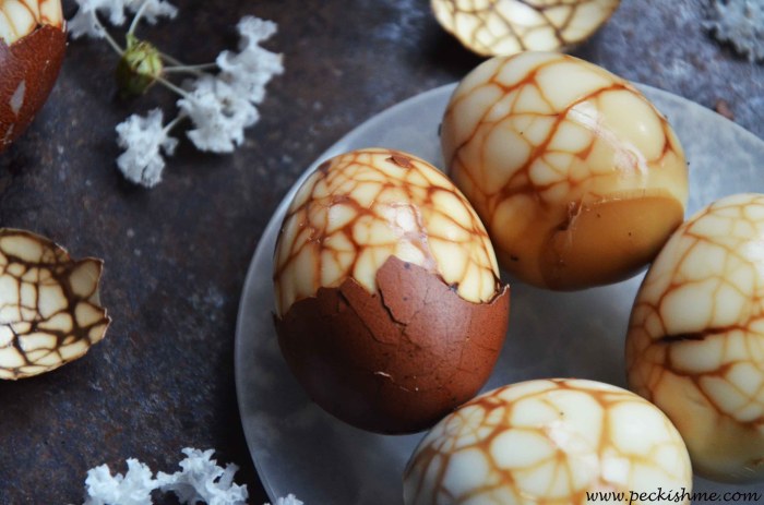 Chinese tea leaf eggs