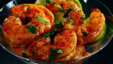 Grilled tequila lime shrimp