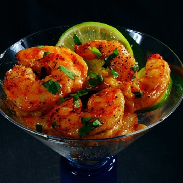 Grilled tequila lime shrimp