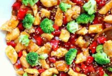 Teriyaki chicken stir fry