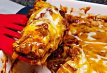 Tex mex beef and cheese enchiladas