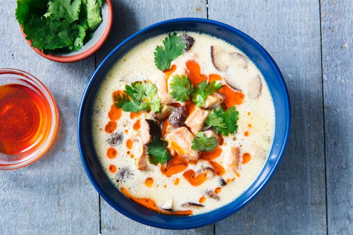 The best thai coconut soup