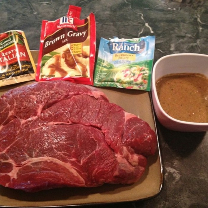 Best ever slow cooker italian beef roast