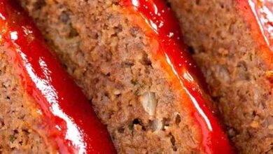 Mouthwateringly tangy pineapple meatloaf