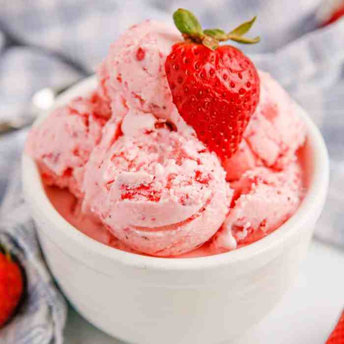 Chef johns strawberry ice cream