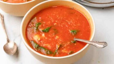 Tomato florentine soup i