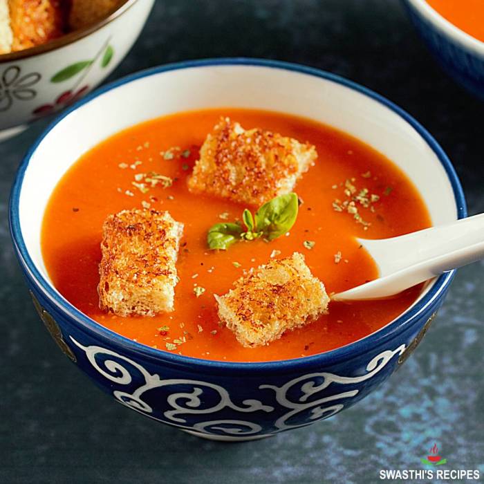 Creamy tomato soup no cream