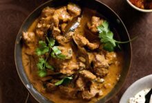 Easy leftover lamb curry