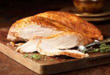 Oven roasted turkey breast