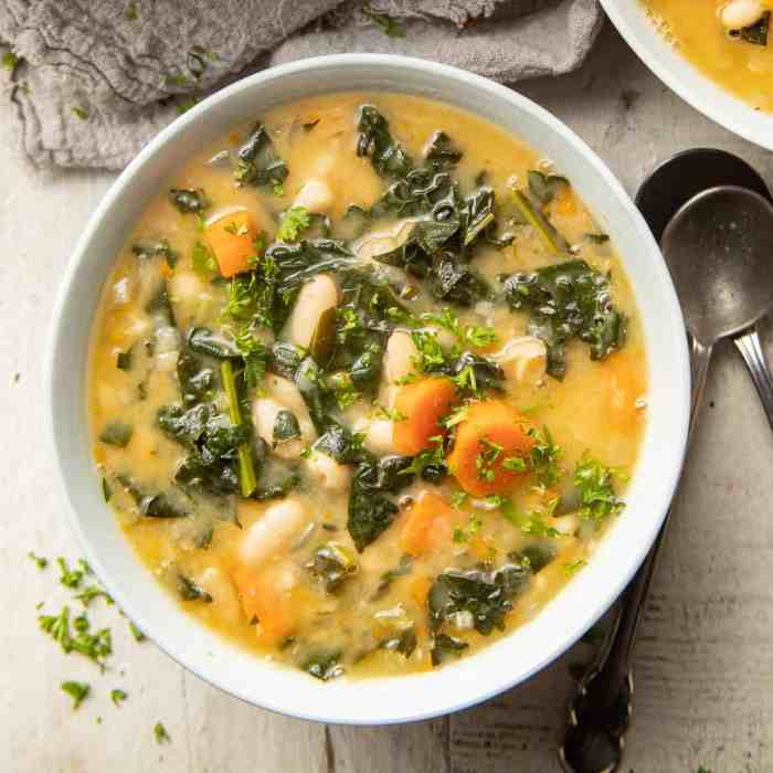 Almost tuscan sausage and kale soup