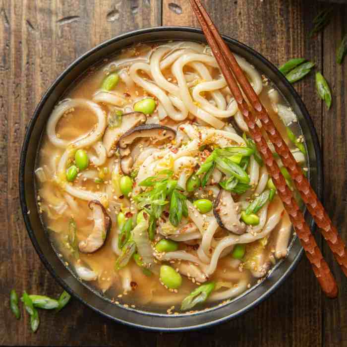 Udon soup noodle chicken mushrooms recipe thewoksoflife mirin sauce soy choose board recipes asian