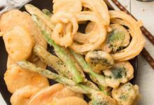Tempura vegetable deep fried food recipes recipe tenpura cooking sempai karate senpai vegetables japanese nyt times york martial hiragana frying