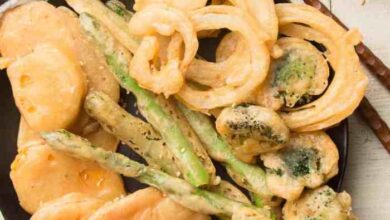 Tempura vegetable deep fried food recipes recipe tenpura cooking sempai karate senpai vegetables japanese nyt times york martial hiragana frying