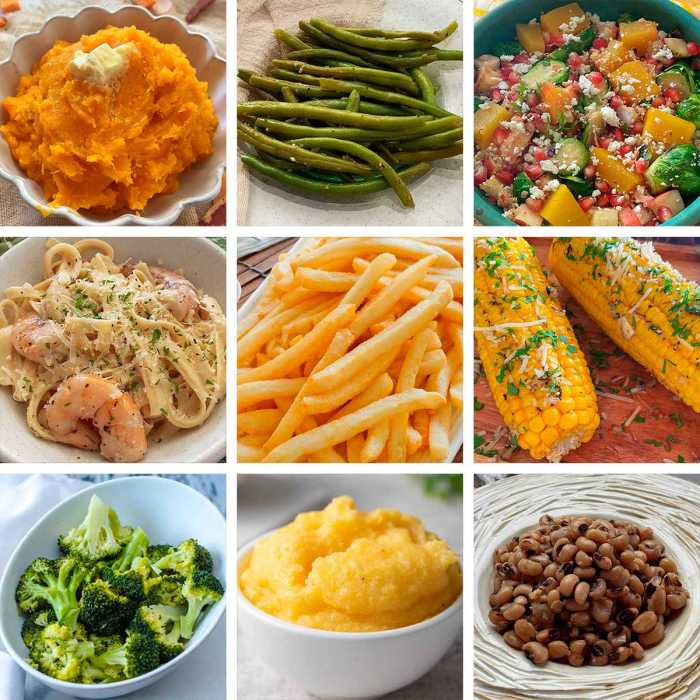 Popular side dishes fish