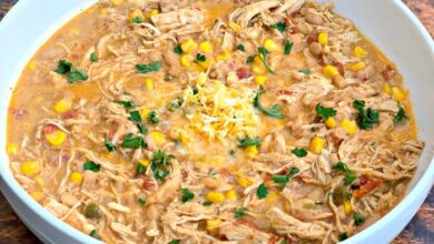 Easy white chicken chili