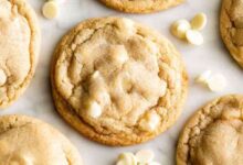 White chip chocolate cookies