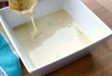 Restaurant style white queso dip