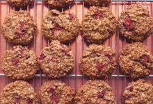 Whole grain breakfast cookies