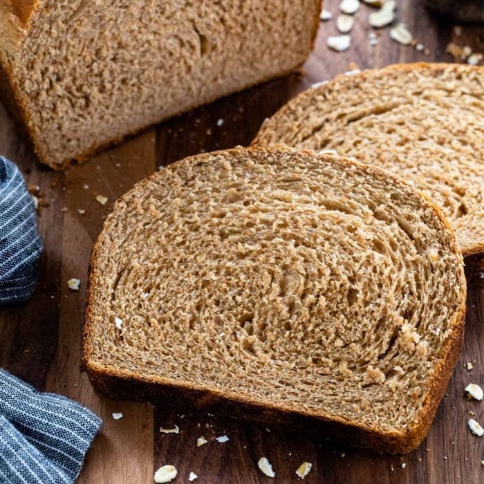 Simple whole wheat bread