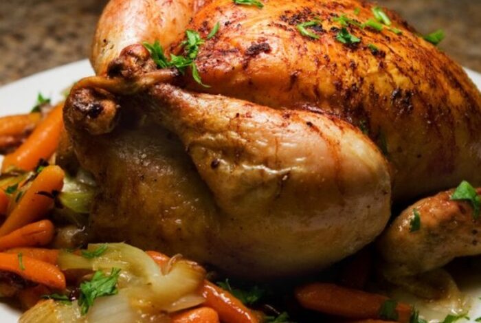 Whole chicken slow cooker recipe