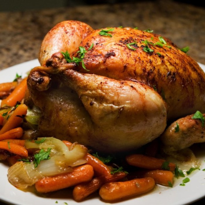 Whole chicken slow cooker recipe