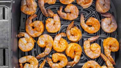 Air fryer shrimp boil